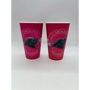 Carolina Panthers Pink Capitol Cups Set of 2
